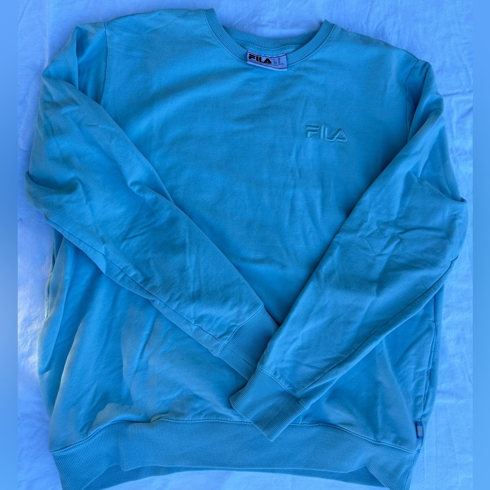 Fila French terry crewneck with side pockets